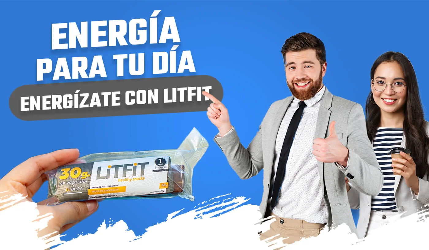 litfit México healthy snacks barra de proteína energía para tu día