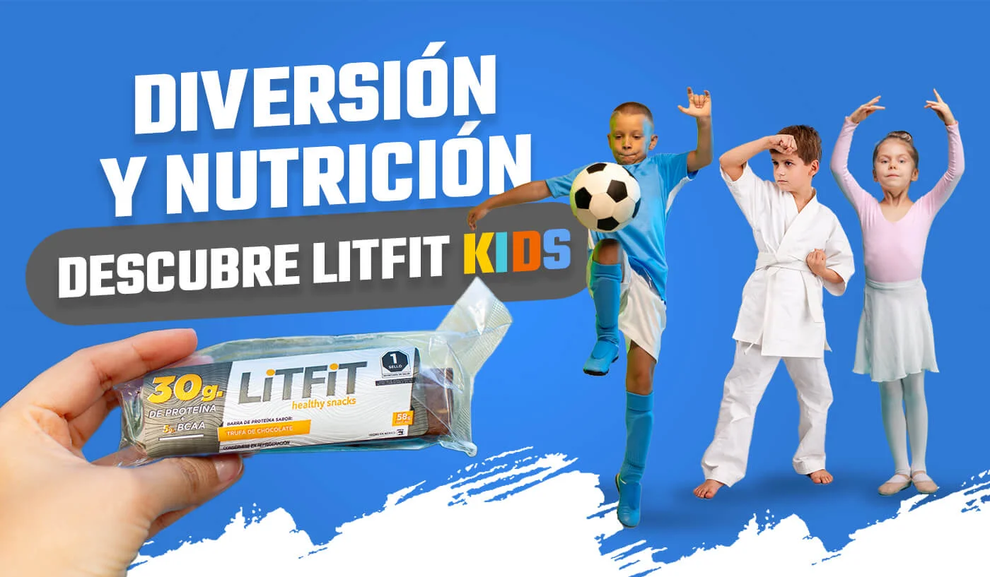 litfit México healthy snacks barra de proteína para todas las edades